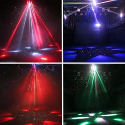 Bee Eye LED Moving Head Light, 6 em 1, Beam, Spider Disco Light, adequado para festas de discoteca, celebração do Natal, novo estilo - Image 6