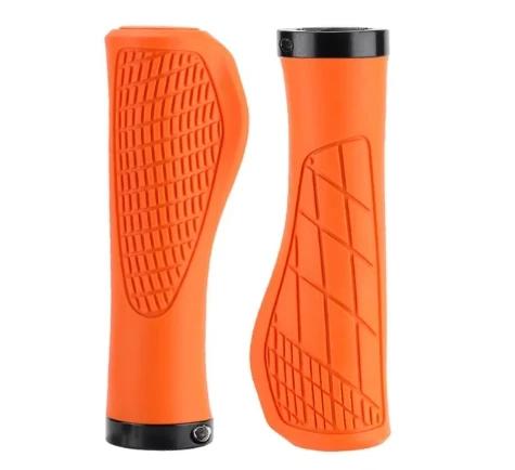 Guidão Antiderrapante de Borracha para Mountain Bikes - Acessórios Resistentes e à Prova de Choque
