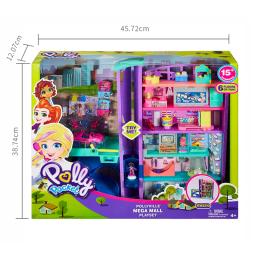 Mini Polly Pocket Dolls para Meninas, Brinquedos De Casa De Brincar, Acessórios De Casa De Brincar, Shopping, Parque Infantil, Doce, Polly, Original - Image 6