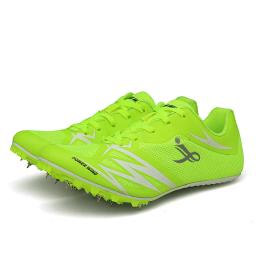Sapatilhas de Treino de Corrida de Distância Média, Espinhos de Sprint de Performance Masculina e Feminina, Atletismo, Curto, Vento Elétrico, 810 - Image 3