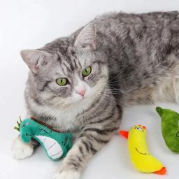 Menta Almofadas Pequenas para Animais de Estimação Animal, Brinquedos de pelúcia para gatos, Cute Fun Chewing Dog Product, Kitten Interactive Game Supplies - Image 3