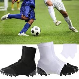 1 par de tachas de futebol/baseball/softball, tachas de futebol, adolescentes e adultos, anti areia, capa de sapato, anti-desmontagem de sapato - Image 1