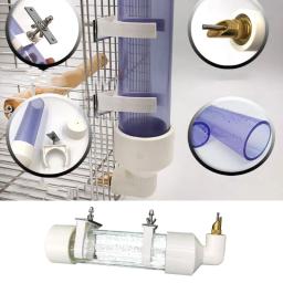 Alimentador pássaros para pássaros, gaiola automática suspensa, tigela comida, dispensador água potável para papagaio, baratas - Image 3