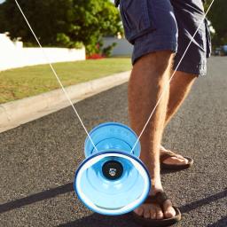 1 conjunto profissional diabolo de rolamento triplo diabolo brinquedo diabolo yoyo chinês diabolo brinquedo rolamento brinquedo de fitness para idosos - Image 4