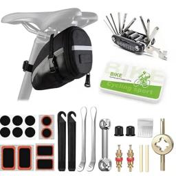 Multifunções Bicicleta Reparação Kits Ferramentas, Saddle Bag, Ciclismo Assento Pack, MTB Acessórios Da Bicicleta, Pneu Interno Patches, Tire Lever Set - Image 5