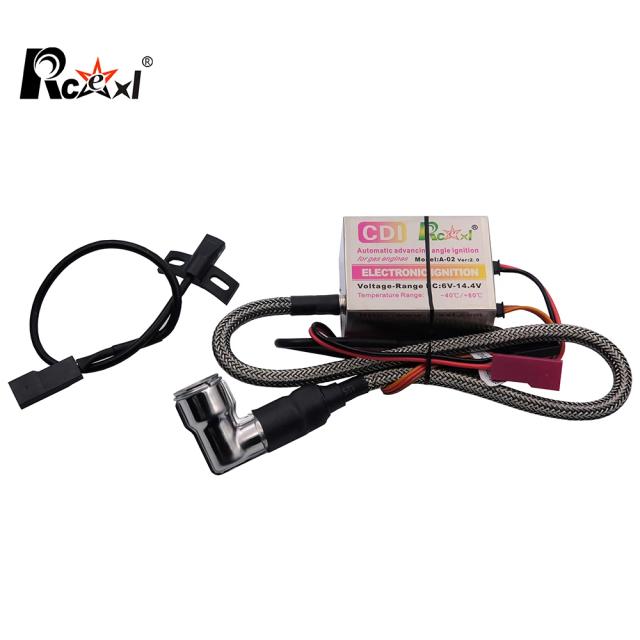 Rcexl Ignição CDI CM6-10mm 90° para Motores DLE e CRRCpro