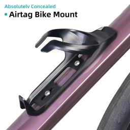 Gaiola de garrafa de água para bicicleta Suporte de garrafa de água multifunções anti-perdida, Suporte de copo para Airtag - Image 4