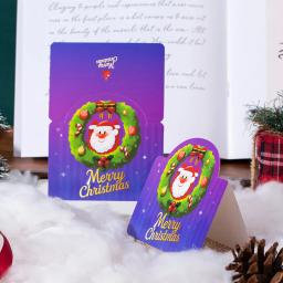Criativos Cartões de Natal Cartões de Presente Véspera de Natal Feliz Natal Xmas - Image 3