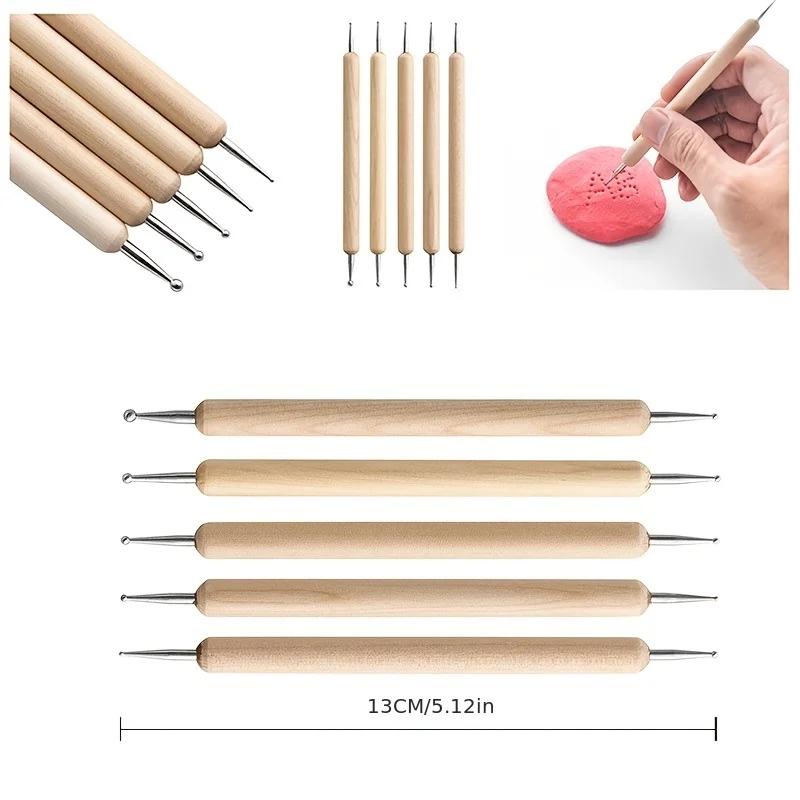 Professional Clay Sculpting Set, escultura de cera, cerâmica ferramenta de escultura DIY escova cerâmica, precisão Cut Knife - Image 1