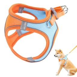 Cão grande arnês e chumbo arnês set, respirável, acolchoado, Pet Training, Walking Vest, colarinho, adequado para todas as raças, cão suprimentos - Image 1