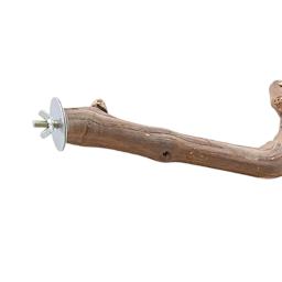 Ventosa de madeira poleiro brinquedo parede viagem gaiola vara papagaio poleiro suporte para papagaio pequeno médio pássaros lovebird ardósitos periquito - Image 5