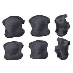 Conjuntos de engrenagens protetoras para crianças, segurança do joelho, patins no gelo, protetor de rolo, esporte ao ar livre, patinação, bicicleta, crianças, 6 pcs - Image 6