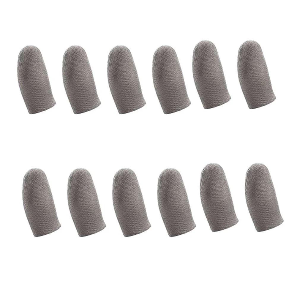 Polegares profissionais à prova de sono manga dedo, à prova de suor, tela de imprensa, luvas de jogos para Pubg jogo do telefone móvel, 12pcs - Image 1