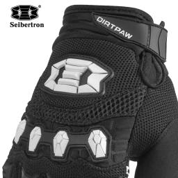 Seibtron-par de luvas de ciclismo para crianças e jovens, bmx mx, atv, mountain bike, bicicleta off-road e dirt bike, equilíbrio, luvas para veículos adultos e infantis - Image 5