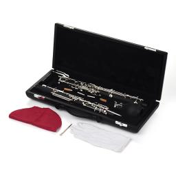 Profissional Inglês Horn Alto Oboé, F Key, corpo de madeira sintética, prateado Chaves, instrumento de sopro com luvas Reed, estojo de transporte - Image 5