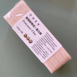 Argila macia para modelagem manual, cor de pele branca, escultura de cabeça, 450g - Image 4