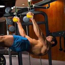 Bolas de treinamento de mão com correias penduradas, escalada, bola de poder pull-up, equipamentos de fitness para Bouldering Kettlebells - Image 6