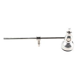 Tambor de pedal batedor para bumbo, metal tambor batedores, acessórios martelo, cor prata, 1 pc - Image 6