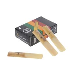 De madeira Alto Sax Reeds para Saxofone, Saxofone Eb Peças, Solid, Sopros, Instrumento de substituição Acessórios, 10 PCs/Set, 1.5, 2, 2.5, 3, 3.5, 4 - Image 2