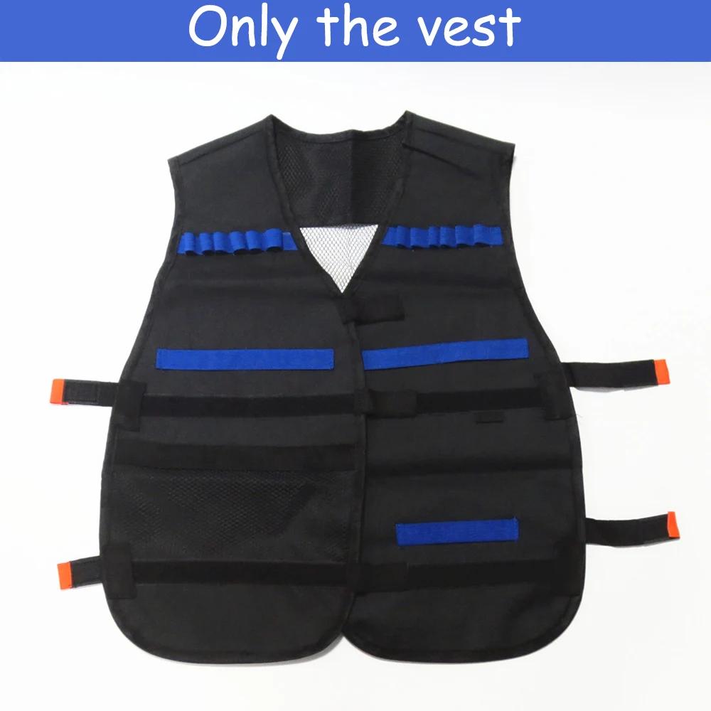 NOVO Kids Tactical Vest Suit Kit Set para Nerf N-Strike Elite Series Outdoor Game Kids Tactical Vest Holder Kit Acessórios Brinquedos - Image 1