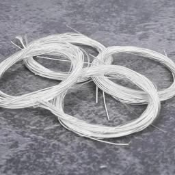 Nylon guitarra cordas para Musical, suprimentos compactos, melodias suaves, Clear - Image 6