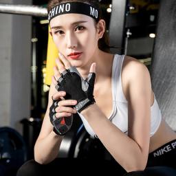 Weightlifti-Luvas de ginástica sem dedos para homens e mulheres, treinamento físico, musculação, exercício, esportes, ciclismo, antiderrapante - Image 4