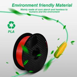 Kingroon Plástico PLA Filamento, Material de Impressão 3D para Impressoras 3D, 100% Sem Bolha, 1,75mm, 1kg - Image 2