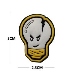 PVC Etiqueta do gotejamento, Mini Esqueleto, Dinossauro, Fósseis, Emblema Mágico, Moral Tático, Máscara de Grito, Ghostface, Rostos Sorridos, Patches - Image 5