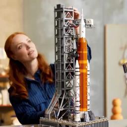 Tijolos Brinquedos para Crianças e Adultos, Icons Space Launch System Model, Building Kit, Space SLS, Presentes, 10341, 3601Pcs - Image 2