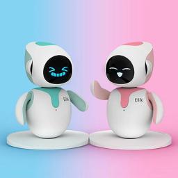 Eilik robô inteligente brinquedos de mesa ai interação emocional companheiro brinquedo para animais de estimação presentes para brinquedo de mesa toque intra-ativo inteligente robô para animais de estimação - Image 6