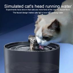 Inteligente de aço inoxidável Cat Water Fountain, bebedor automático, Gatos Alimentador, Pet Water Dispenser, Bebedouro - Image 6