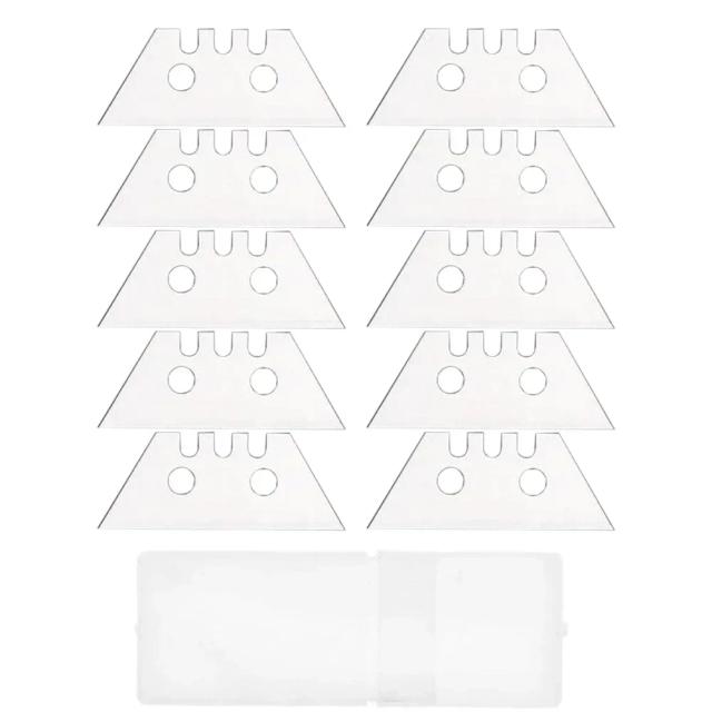 Conjunto de 10 Lâminas Trapezoidais Multiuso para Corte: Ferramentas Art Craft Leves e Resistentes para Papel e Outros Materiais