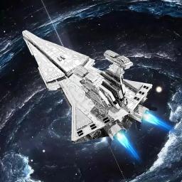 Preto pérola navio pirata 3d metal puzzle modelo kits diy corte a laser quebra-cabeças brinquedo para crianças - Image 3