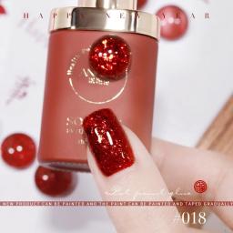 Esmalte Gel para unhas Art Design, esmalte magnético, cola brilhante, verniz UV, vinho vermelho, rubi, olho de gato, cola - Image 5