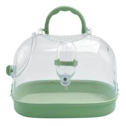 Gaiola viagem para animais pequenos, porta pequenos para animais estimação, caixa transporte ventilada para mão - Image 4