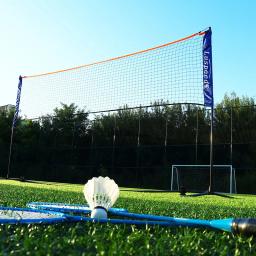 Portátil Folding Padrão Profissional Badminton Net, Indoor e Outdoor Sports, Voleibol, Treino de Ténis, Square Mesh - Image 5