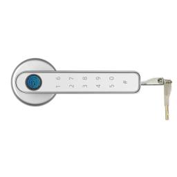Bluetooth-Compatível Electronic Door Knobs Lock, carregamento USB, Smart Lock com 2 chaves, Fingerprint Security Handle para o quarto - Image 4