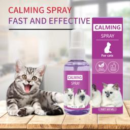 Spray Calmante Anti-Stress Feromônio para Gatos, Fadiga Emocional, 60ml - Image 4