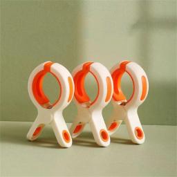 Clipe De Plástico De Secagem De Colcha Grande, Pegs De Roupas À Prova De Vento Forte, Prendedor De Roupa Fixo Antiderrapante Reutilizável, Clipe De Suspensão De Colcha, 3Pcs - Image 3