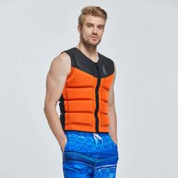 Casaco salva-vidas de neoprene para adultos, colete salva-vidas para água, esqui, wakeboard, natação, pesca, canoagem, caiaque - Image 3