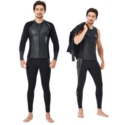 Roupa de mergulho de neoprene masculina calças de surf jaquetas 2mm mergulho subaquático pesca submarina terno kitesurf equipamentos 3m - Image 2