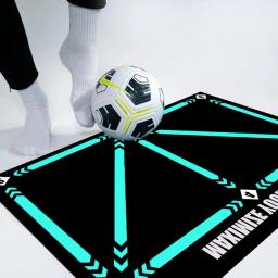 Tapete de treinamento de futebol antiderrapante dobrável, Dribble Training Mat, Floor Playing Acessórios para crianças e adultos - Image 4