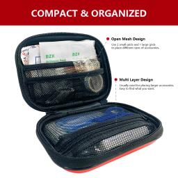 Impermeável ao ar livre viagem kit de primeiros socorros caixa de sobrevivência de emergência do carro caixa de acampamento pequena casa e camping 91PCs, atacado - Image 4