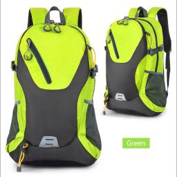 Sacos de montanhismo com fita reflexiva para homens e mulheres, mochila esportiva de poliéster de grande capacidade, conveniente para escalada, armazenamento, 40l - Image 2