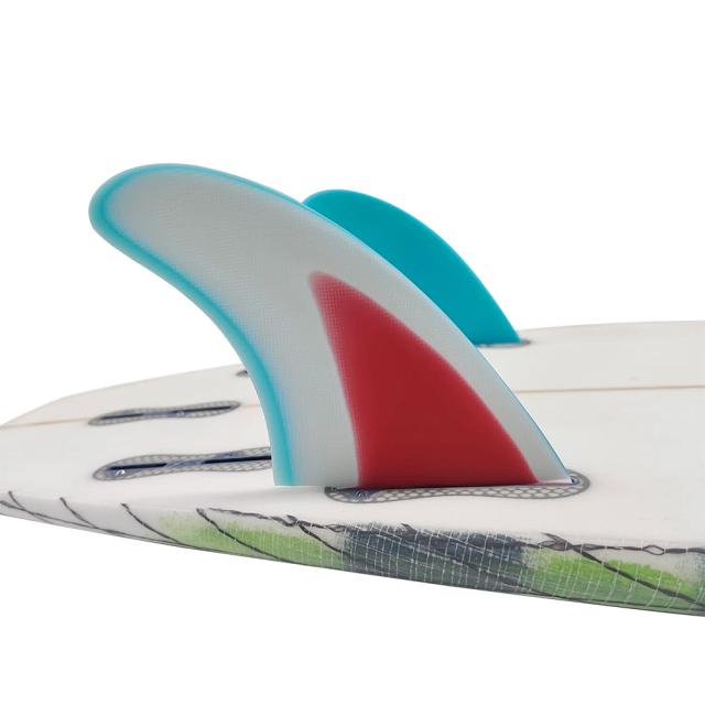 MR Surfboard Fins FCS II para UPSURF: Conjunto Twin, Fins para Funboard e Quilhas Estabilizadoras em Fibra de Vidro para Performance no Surf