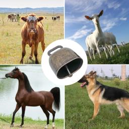 Sinos de cobre gatos cães animais de estimação decoração sinos cabide metal ferro sinos alto nítido espalhar mais alto vaca cavalo ovelhas pastagem - Image 2