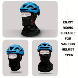 Ciclismo Balaclava Caps para homens, Quick Dry, Dustproof Face Cover, Chapéu de proteção solar, Windproof Sports Hood, Chapéu de viagem bicicleta - Image 3