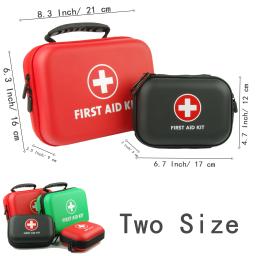 Bolsa de primeiros socorros pu à prova d'água, vazia para viagens ao ar livre, carro, casa, kit de sobrevivência de emergência, acampamento doméstico, pequena caixa médica, viagem - Image 3