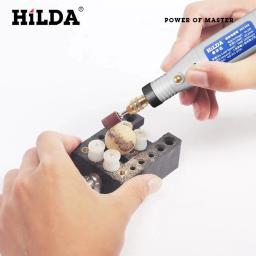 Hilda-mini caneta gravura, mini broca, ferramenta rotativa com conjunto de acessórios de moagem, multifunções, 18v - Image 2