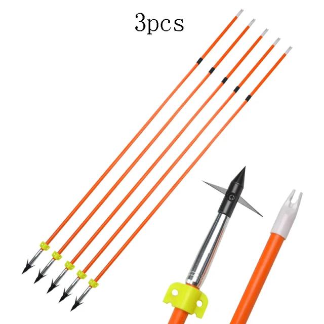 Flecha de Arco Composto para Caça e Pesca em Fibra de Vidro - Ideal para Tiro com Arco e Slingshot Recurvo